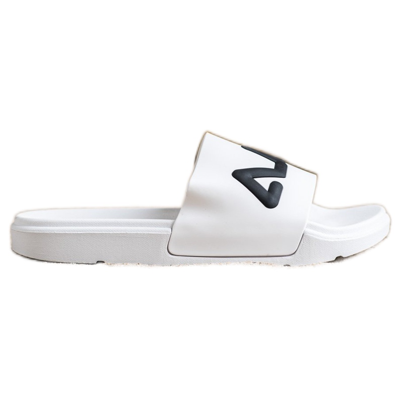 SHELOVET Chanclas cómodas blanco