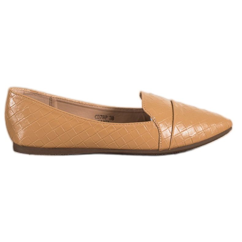 Seastar Bailarinas de moda con cuero ecológico marrón Seastar Bailarinas de moda con cuero ecológico marrón