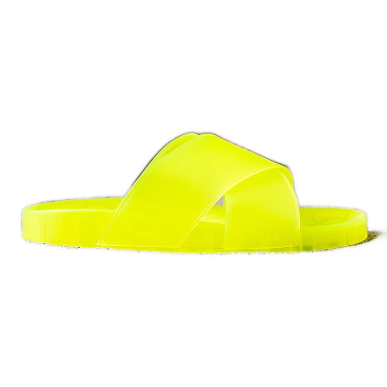 SHELOVET Zapatillas de goma de moda amarillo