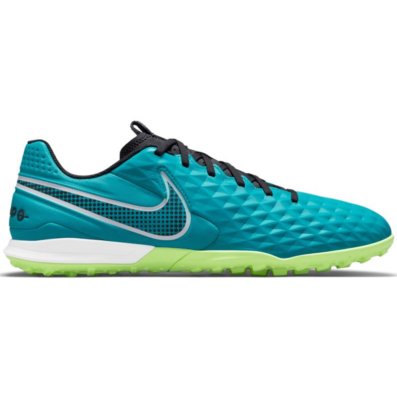 Calzado de fútbol Nike Tiempo Legend 8 Academy Tf AT6100 303 azul