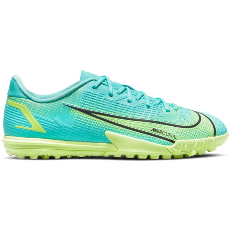Calzado de fútbol Nike Mercurial Vapor 14 Academy Tf Junior CV0822 403 verde