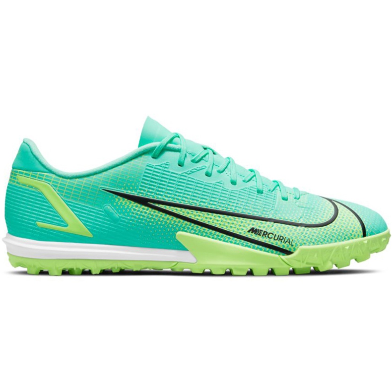 Calzado de fútbol Nike Mercurial Vapor 14 Academy Tf CV0978 403 verde