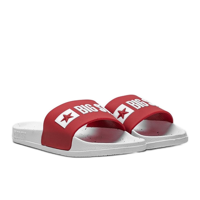Zapatillas de mujer Big Star Sandi rojas rojo
