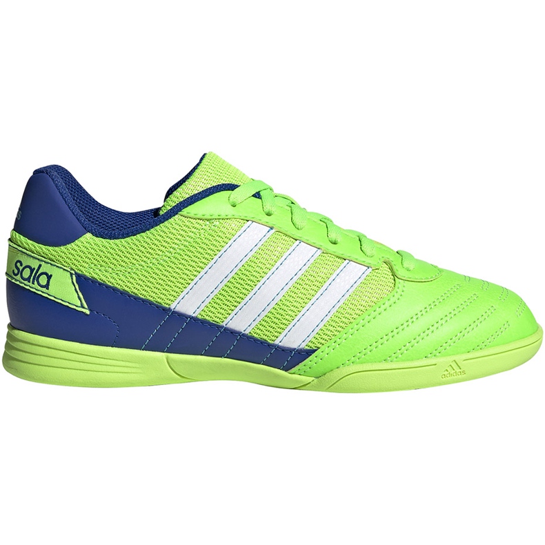Zapatillas de fútbol Adidas Super Sala Junior verde FV2640