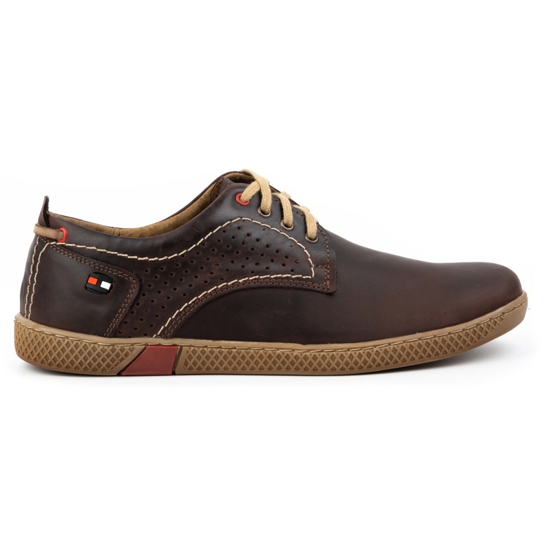 Olivier Zapatos casuales de hombre 302GT marrón