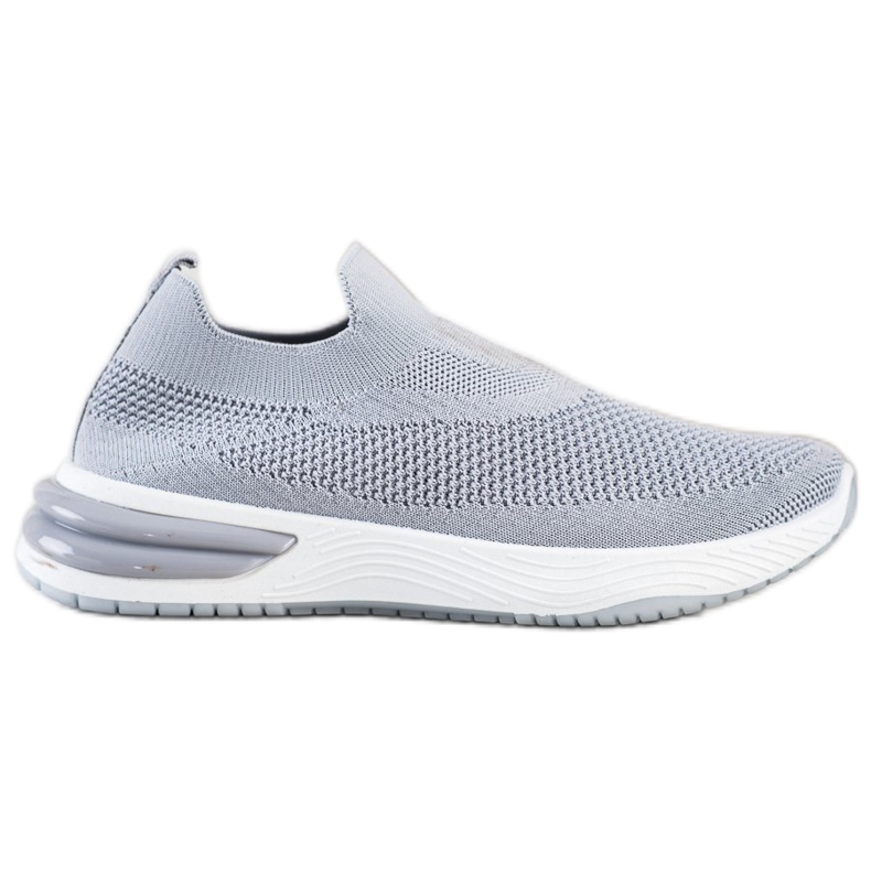 SHELOVET Zapatillas sin cordones gris