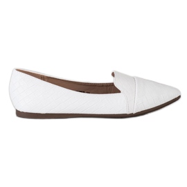 Seastar Bailarinas de moda con cuero ecológico blanco Seastar Bailarinas de moda con cuero ecológico blanco