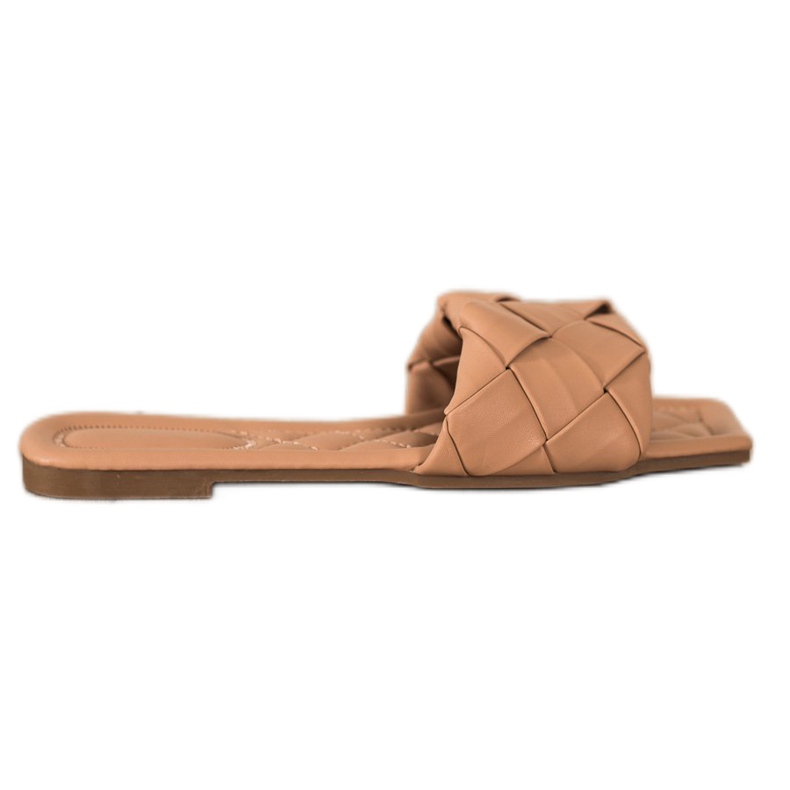 SHELOVET Pantuflas Casual Beige