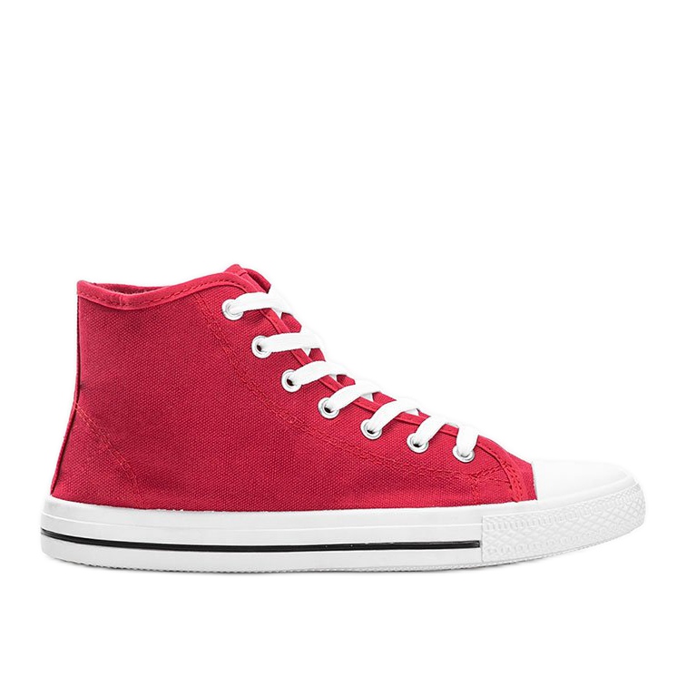Deportivas rojas hombre Gin tobillo rojo