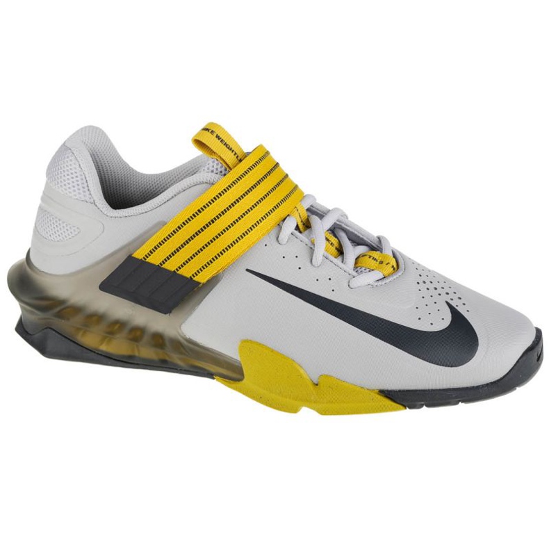 Calzado Nike Savaleos M CV5708-007 blanco gris amarillo