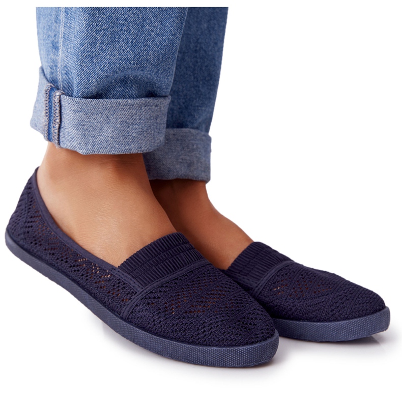 Zapatillas Slip-On Caladas Azul Marino Chillout Zapatillas Slip-On Caladas Azul Marino Chillout