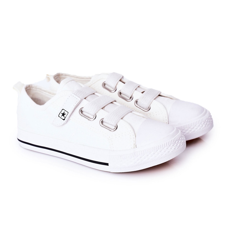 EVE Zapatilla Deportiva Infantil Con Velcro 21DZ35-3584 Vengadores Blancos