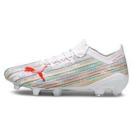 Botas de fútbol Puma Ultra 1.2 Fg / Ag M 106299-04 multicolor blanco