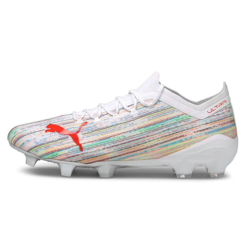 Botas de fútbol Puma Ultra 1.2 Fg / Ag M 106299-04 multicolor blanco