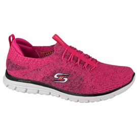 Skechers Luminate-She's Magnificent W 104075-HPBK negro rosa