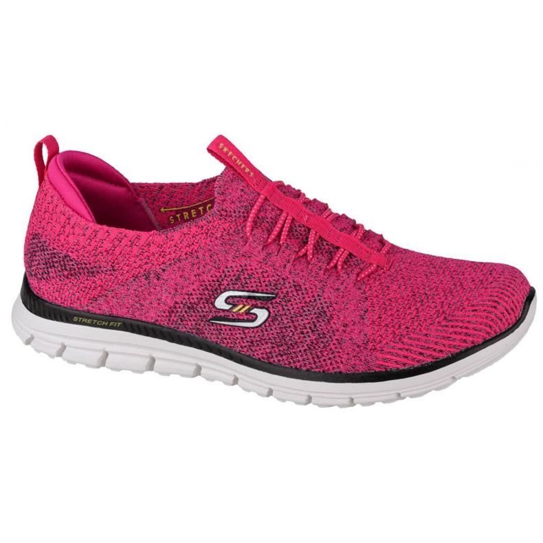 Skechers Luminate-She's Magnificent W 104075-HPBK negro rosado
