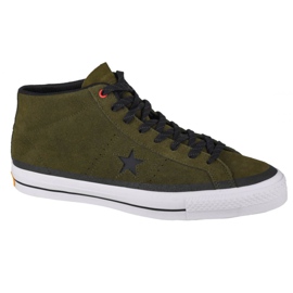Zapatillas Converse One Star Pro Suede Mid M 153474C negro verde