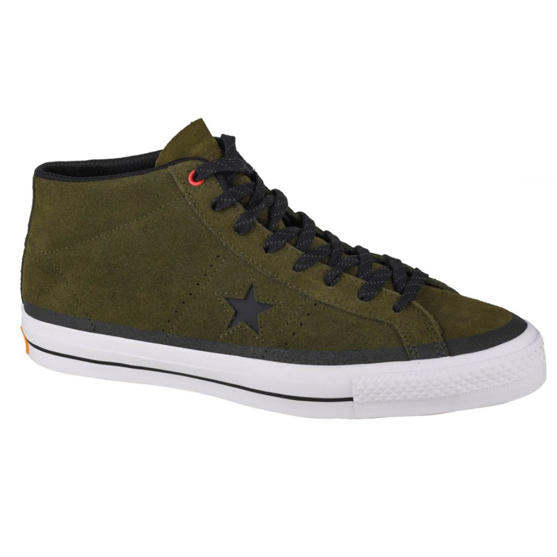Zapatillas Converse One Star Pro Suede Mid M 153474C negro verde