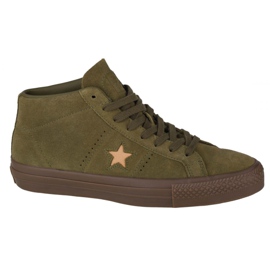 Zapatillas Converse One Star Pro Suede Mid M 157869C verde Zapatillas Converse One Star Pro Suede Mid M 157869C verde