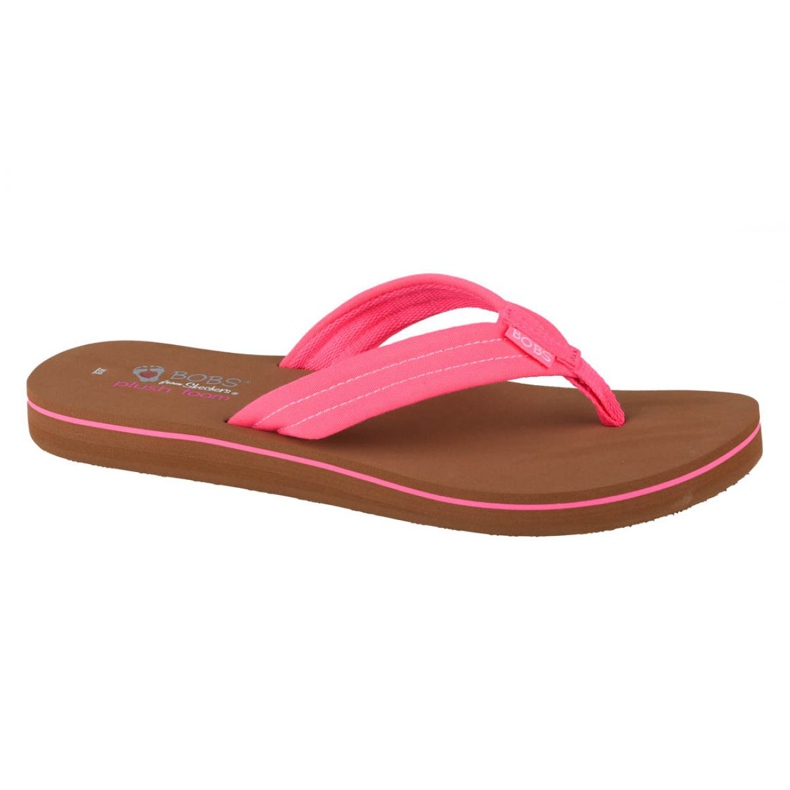 Skechers Bobs Sunset Neon Verano W 57116-NPNK negro rosado