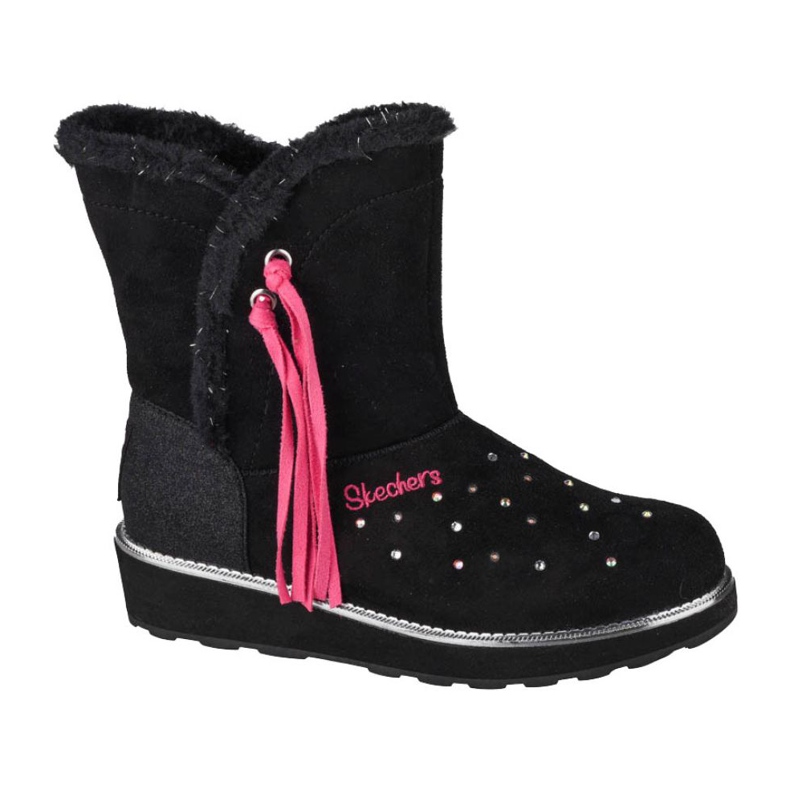 Skechers Sparkle Spell Jr 10663L-BLK negro