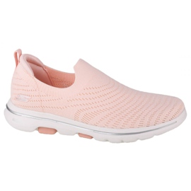 Skechers Go Walk 5-Vista costera W 124250-LTPK rosa