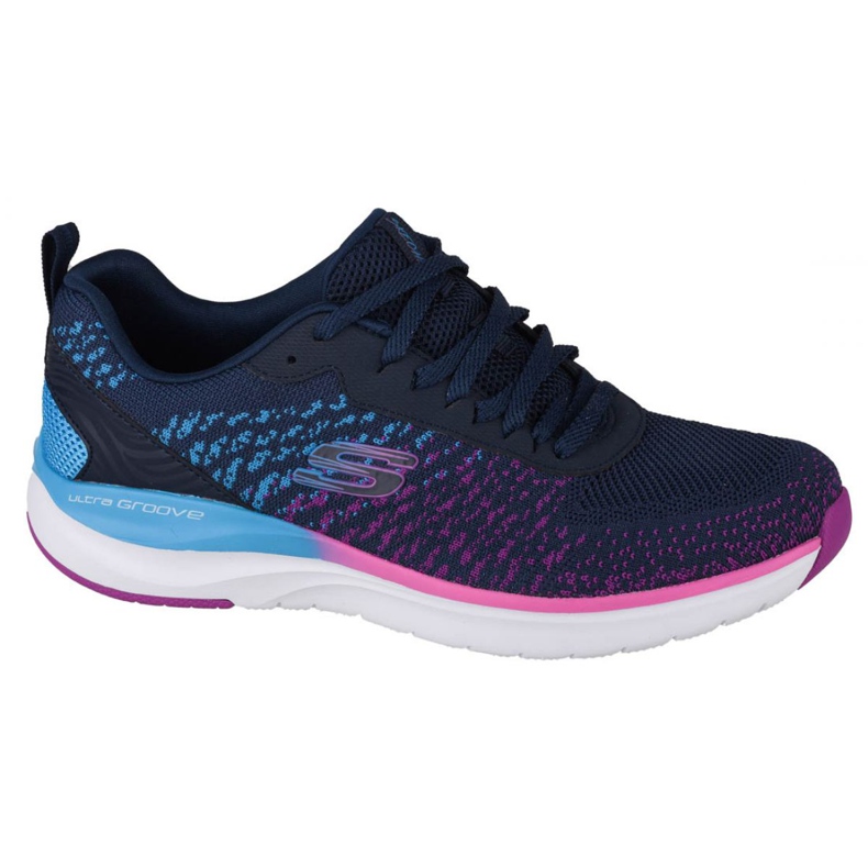 Zapatillas Skechers Ultra Groove-Glamour Quest W 149282-NVMT negro azul marino