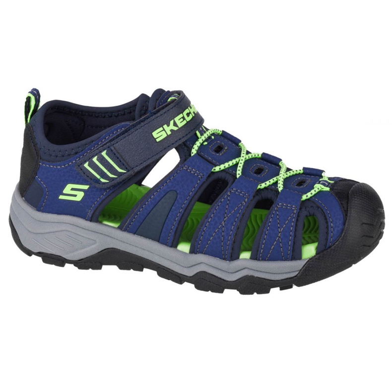 Skechers Solar Quest Jr 400060L-NVBK negro azul marino