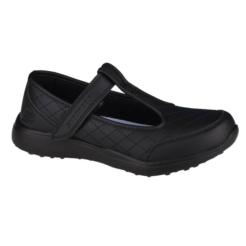 Skechers Microstrides-School Trendz Jr 85716L-BBK negro azul Skechers Microstrides-School Trendz Jr 85716L-BBK negro azul