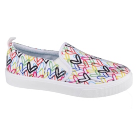 Skechers Poppy Drippin Love W 155503-WMLT blanco negro azul rosado multicolor verde amarillo