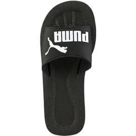 Pantuflas Puma Purecat negro y blanco 360262 01