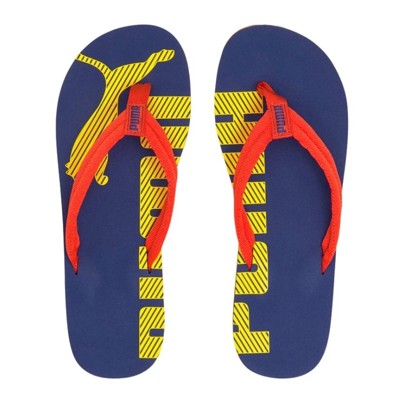 Pantuflas de hombre Puma Epic Flip v2 Elektro 360248 51 naranja