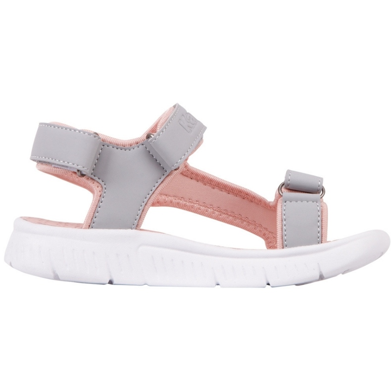 Sandalias para niños Kappa Kana gris-rosa 260886K 1421 rosado