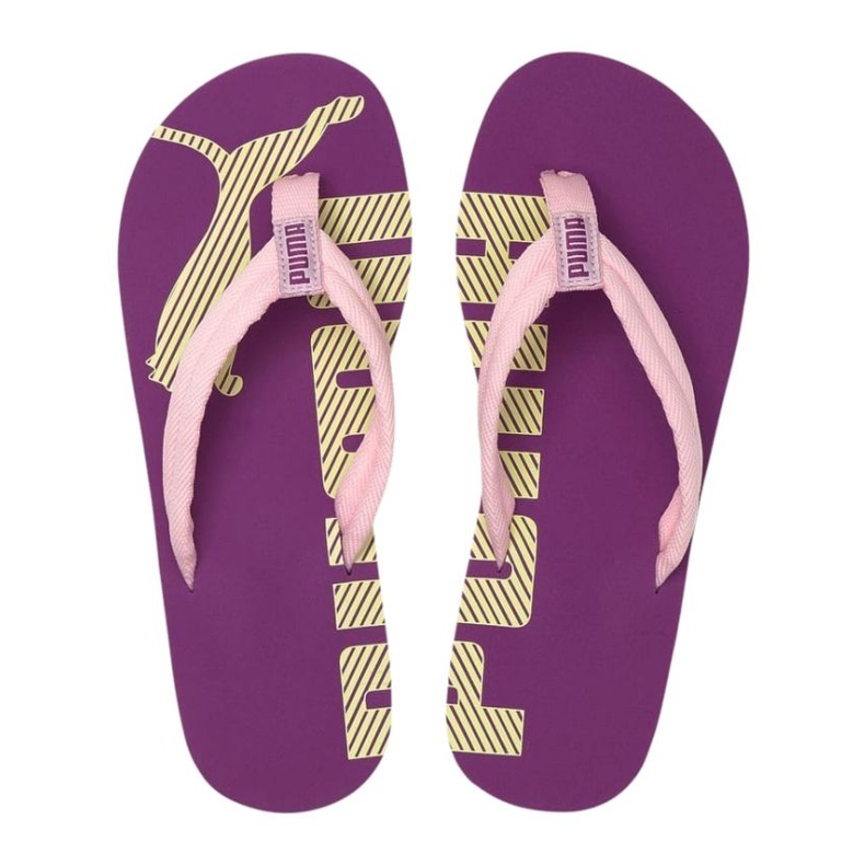 Pantuflas de mujer Puma Epic Flip v2 violeta 360248 53 rosado