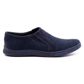 Polbut Zapatos de hombre 334Z azul marino