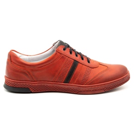 Joker Zapato casual piel hombre S21 / 2 rojo Joker Zapato casual piel hombre S21 / 2 rojo