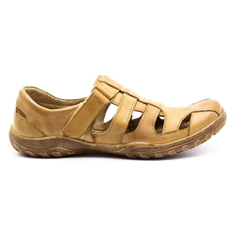 Polbut Zapatos de hombre calados 237 para verano beige
