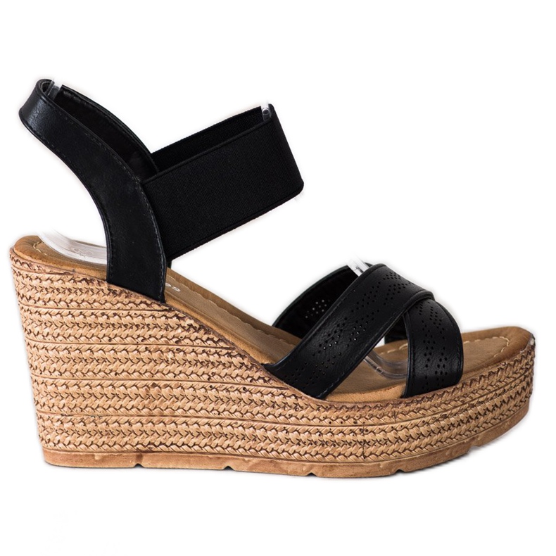 Sea Elves Sandalias ligeras sin cordones negro