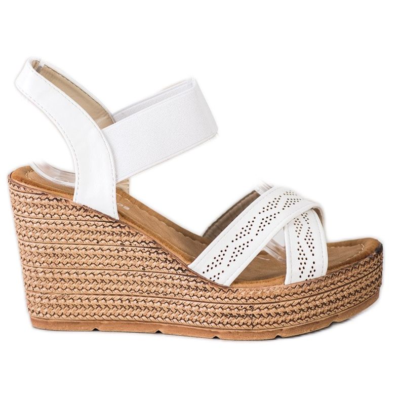 Sea Elves Sandalias ligeras sin cordones blanco