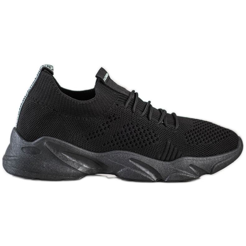 SHELOVET Calzado deportivo sin cordones negro