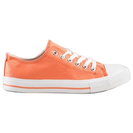 SHELOVET Zapatillas naranja