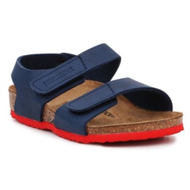Birkenstock Palu Kids Logo Bs 1019073 negro azul marino Birkenstock Palu Kids Logo Bs 1019073 negro azul marino