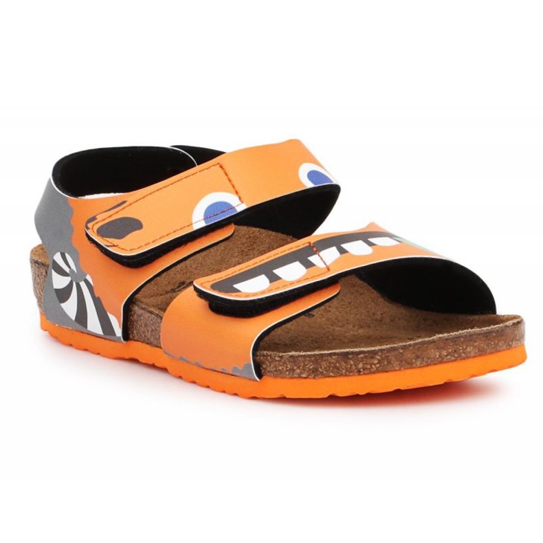 Birkenstock Palu Kids Bs 1019047 negro naranja