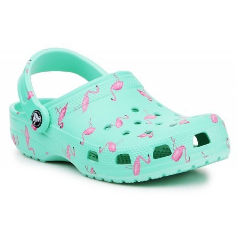 Crocs Classic Vacay Vibes Zueco W 206375-6S0 rosado verde