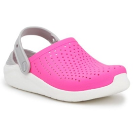 Zueco Crocs Literide W 205964-6QR rosado