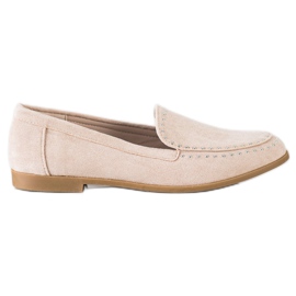 Coura Señores de gamuza clásicos beige Coura Señores de gamuza clásicos beige