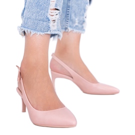 Bombas rosas en un alfiler de Elen