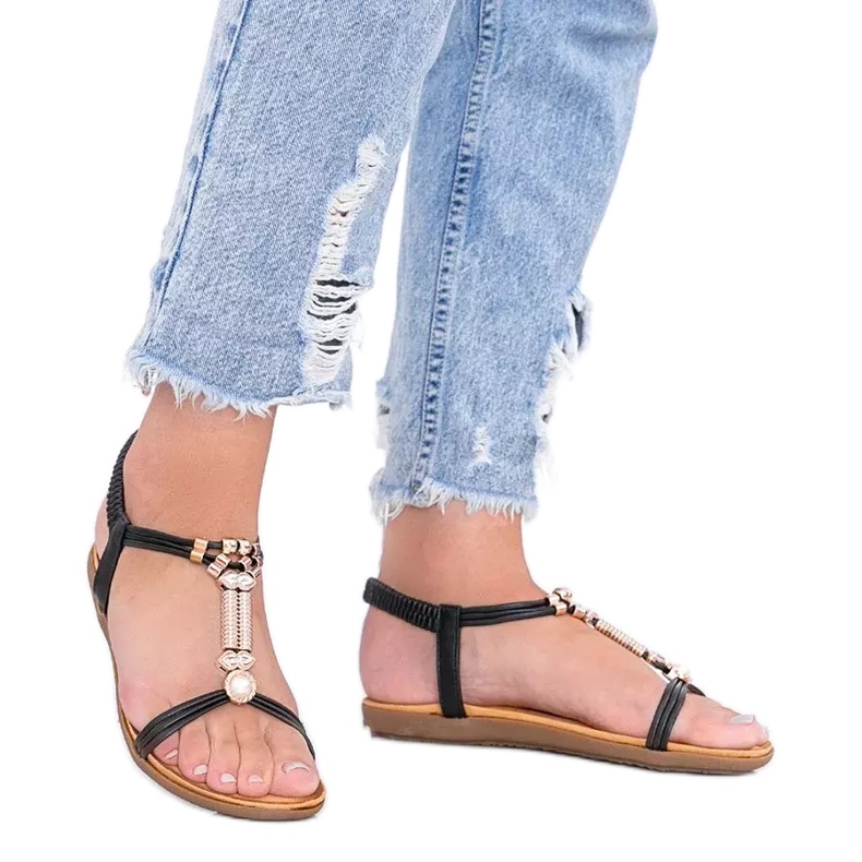 Sandalias mujer Liva negro