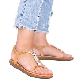 Sandalias mujer Liva marrones marrón