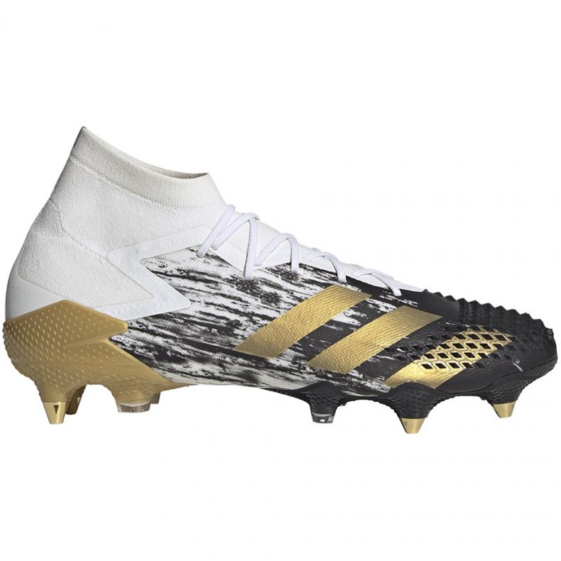 Botas de fútbol adidas Predator Mutator 20.1 Sg M FW9183 dorado, blanco blanco